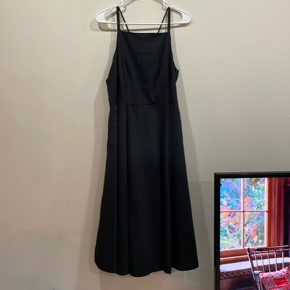 Joie black high neck maxi dress